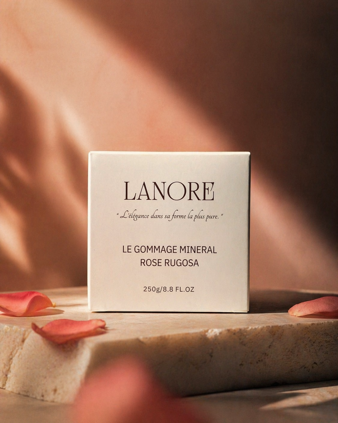 LE GOMMAGE MINÉRAL MAINS ET CORPS - ROSE RUGOSA